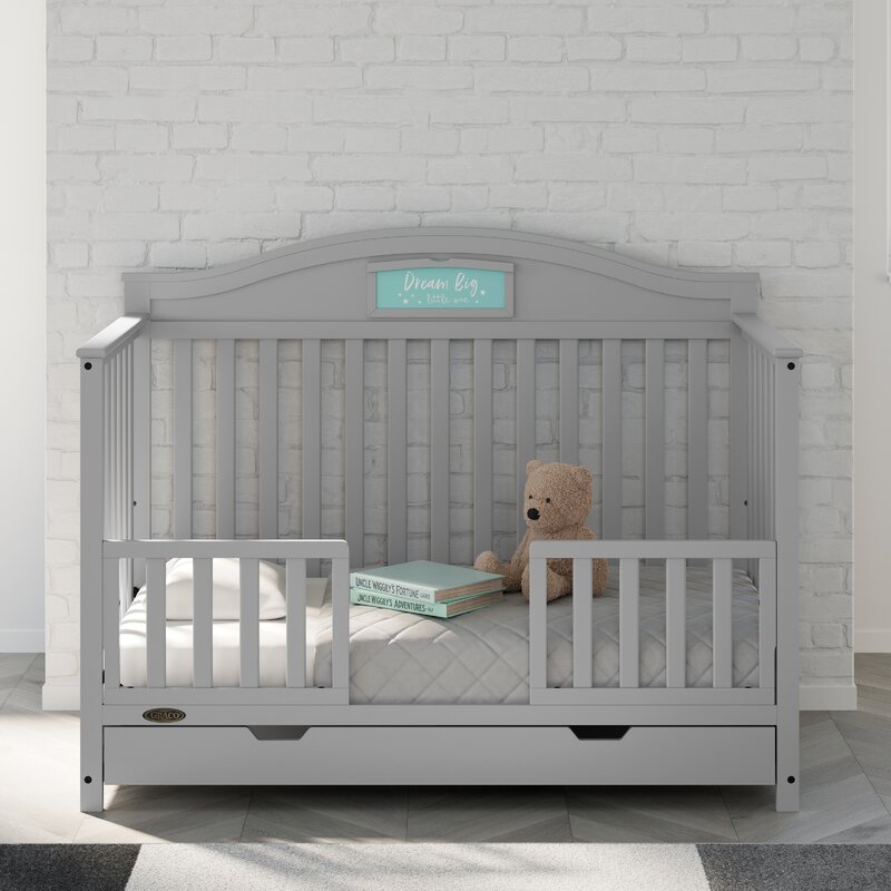 Graco convertible crib rail on sale